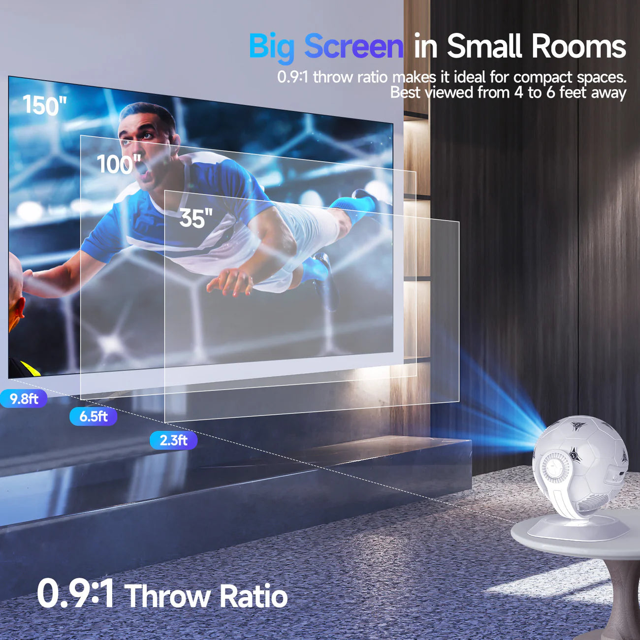 Magcubic HY300F MINI Projector