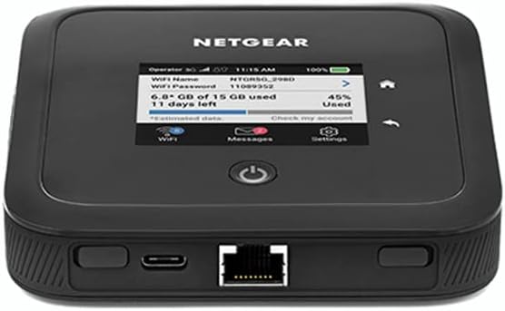 Netgear Nighthawk 5G Pro MR5100 Mobile Hotspot Router Latest Wi-Fi 6 Technology