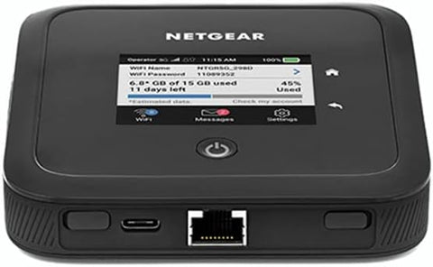Netgear Nighthawk 5G Pro MR5100 Mobile Hotspot Router Latest Wi-Fi 6 Technology