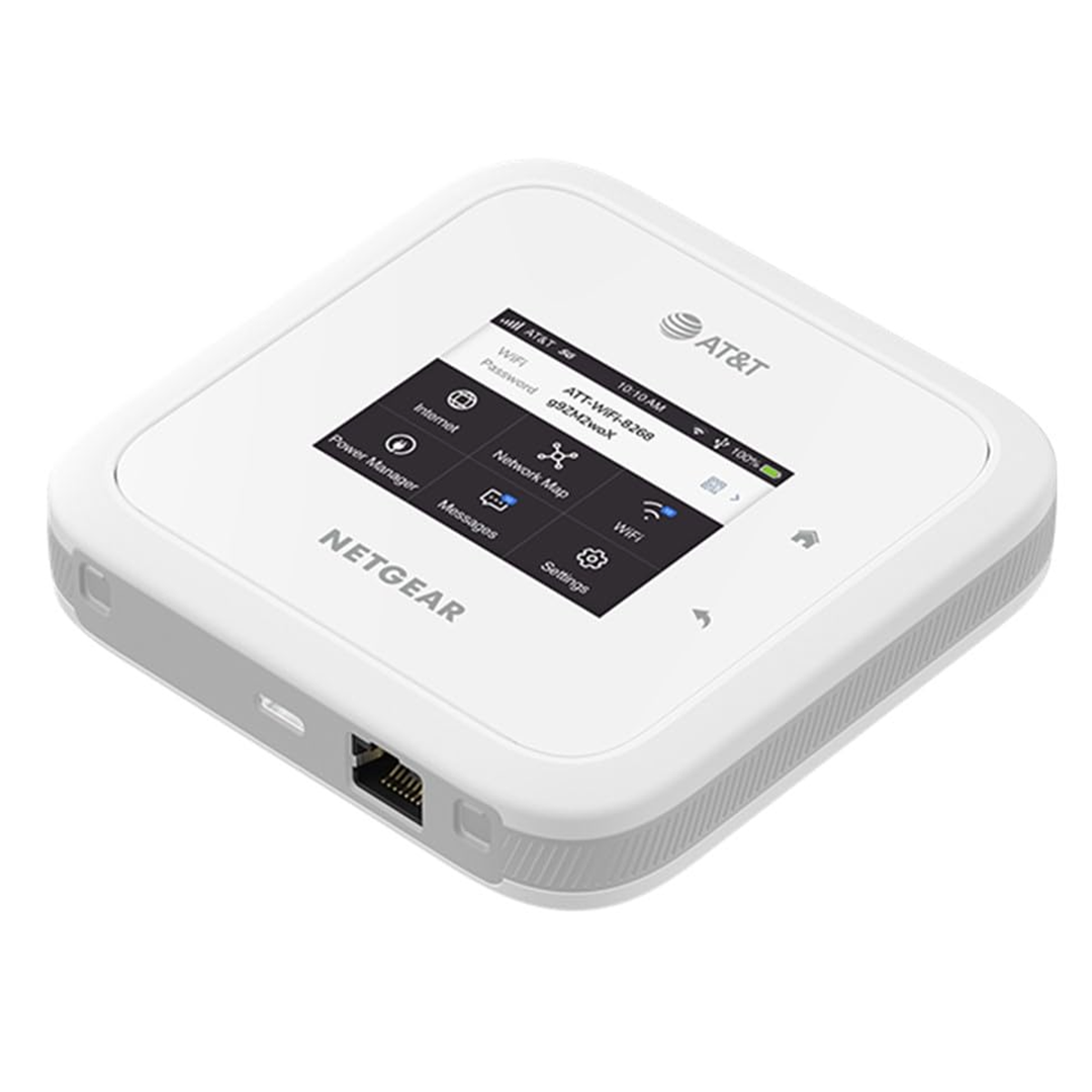 NETGEAR Nighthawk M6 5G WiFi 6 Portable Router MR6110 – Unlocked, Gigabit Ethernet, Travel Ready