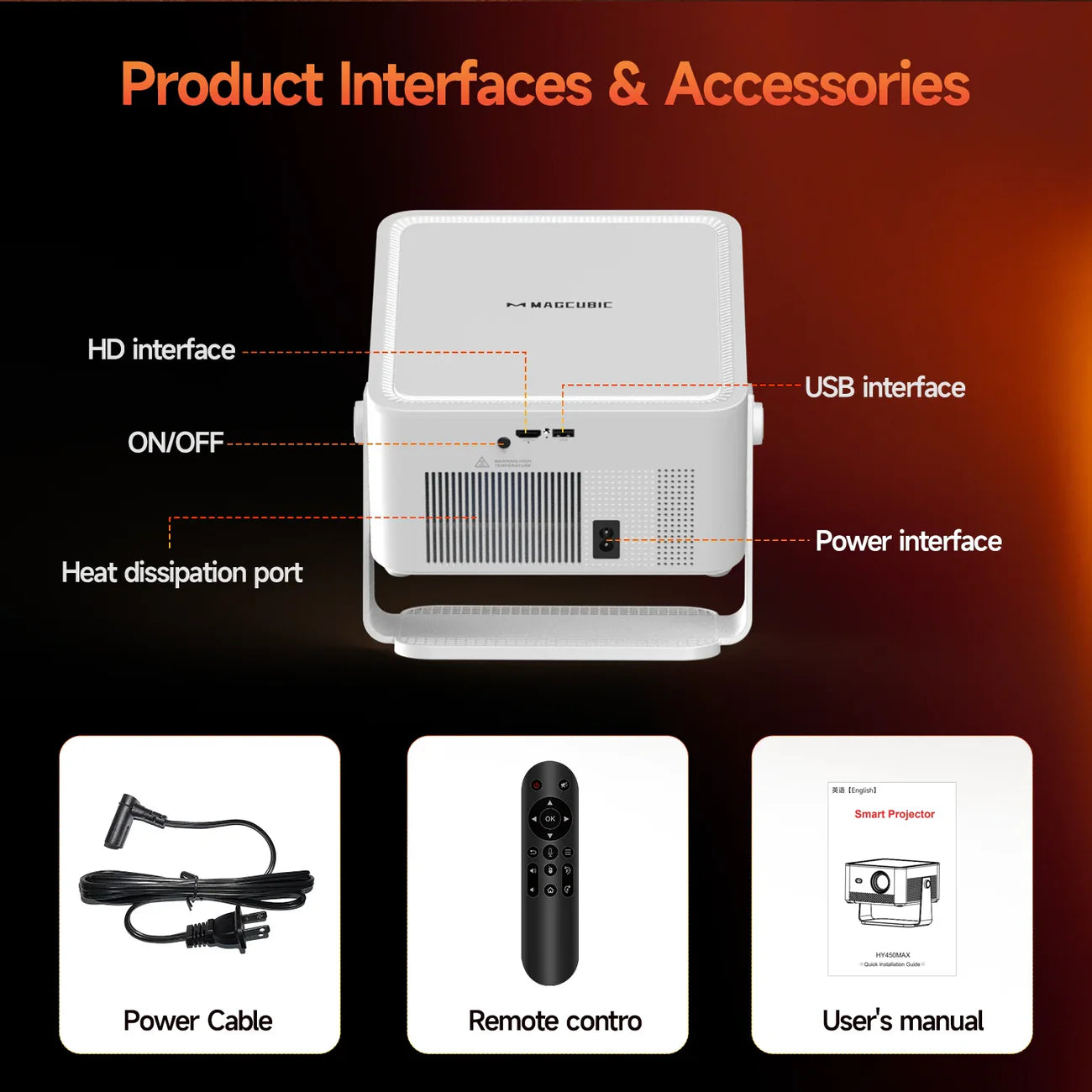 Magcubic HY450 Max Projector