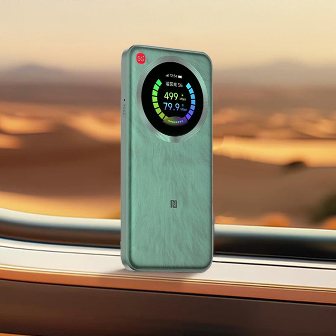 ZTE U30 Pro 5G Pocket WiFi Router - Dual Band, NFC, 5000mAh Battery