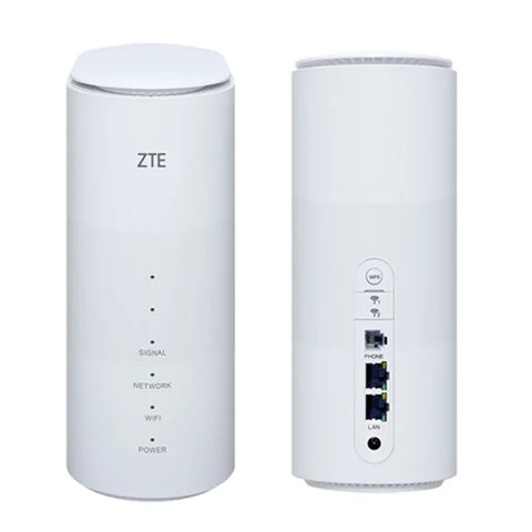 ZTE 5G MC801A1 Sub6G Indoor SDX55 QCA6391 WiFi6 Technology 2*2 MIMO AZ1800 NSA SA